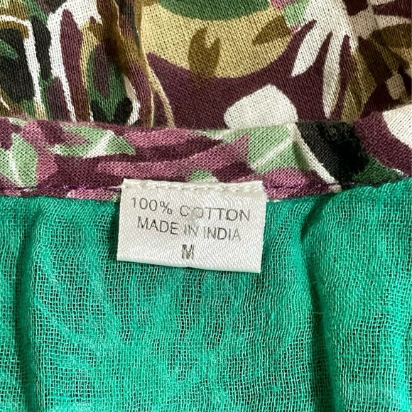 Purple, Green Handmade from India Dress - Picture 4 of 4